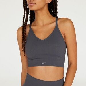 SETactive Sculptflex Ribbed V Bra